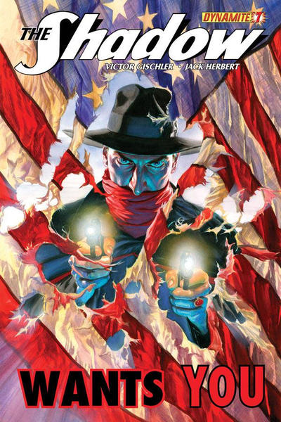 Cover for The Shadow (Dynamite Entertainment, 2012 series) #7 [Cover A - Alex Ross]