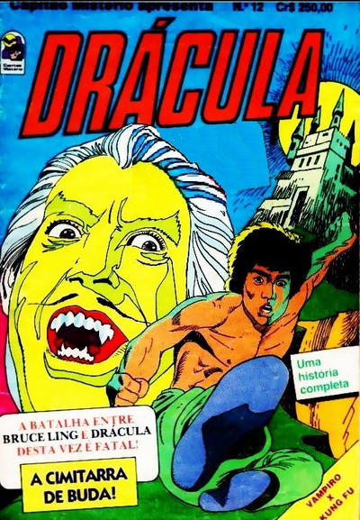 Cover for Drácula (Capitão Mistério Apresenta) (Editora Bloch, 1982 series) #12