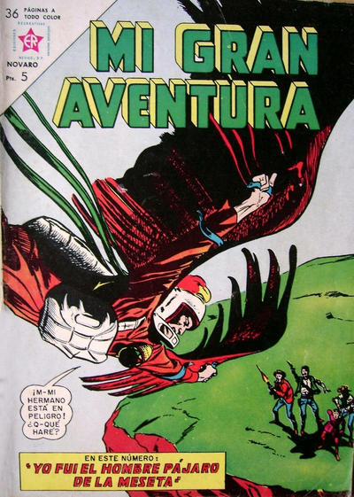 Cover for Mi Gran Aventura (Editorial Novaro, 1960 series) #38 [Española]