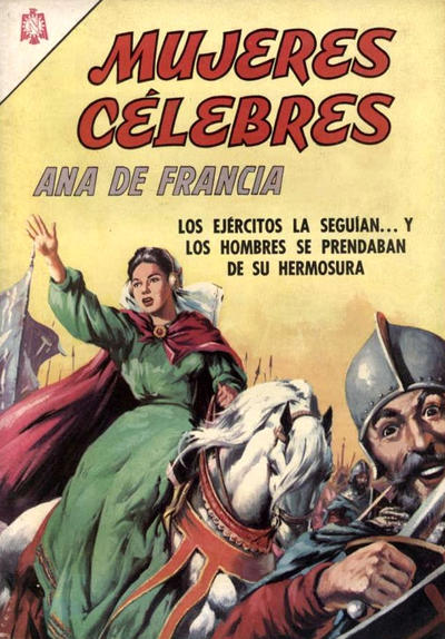 Cover for Mujeres Célebres (Editorial Novaro, 1961 series) #61
