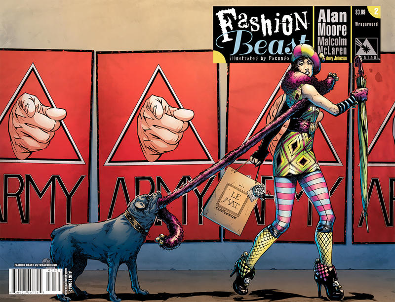 Cover for Fashion Beast (Avatar Press, 2012 series) #2 [Wraparound Cover by Facundo Percio]