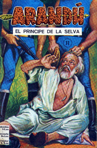 Cover for Arandú, El Príncipe de la Selva (Editora Cinco, 1977 series) #11