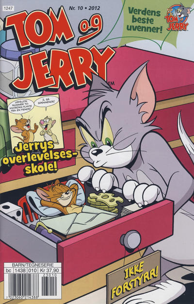 Cover for Tom og Jerry (Hjemmet / Egmont, 2010 series) #10/2012