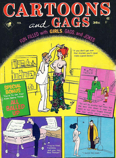 Cover for Cartoons and Gags (Marvel, 1959 series) #v17#1