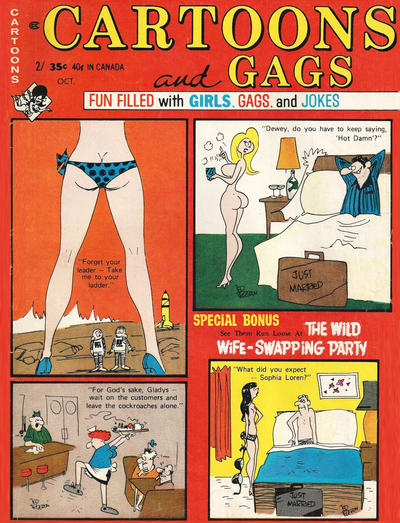 Cover for Cartoons and Gags (Marvel, 1959 series) #v17#5