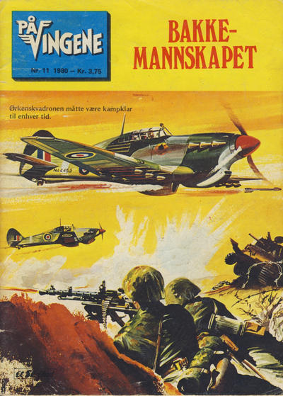 Cover for På Vingene (Serieforlaget / Se-Bladene / Stabenfeldt, 1963 series) #11/1980