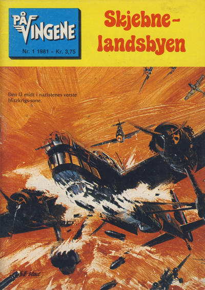 Cover for På Vingene (Serieforlaget / Se-Bladene / Stabenfeldt, 1963 series) #1/1981