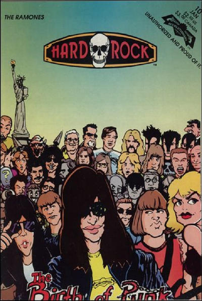 Cover for Hard Rock Comics (Revolutionary, 1992 series) #10 [Direct]