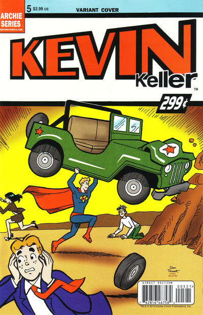 Cover for Kevin Keller (Archie, 2012 series) #5 [Variant Cover]