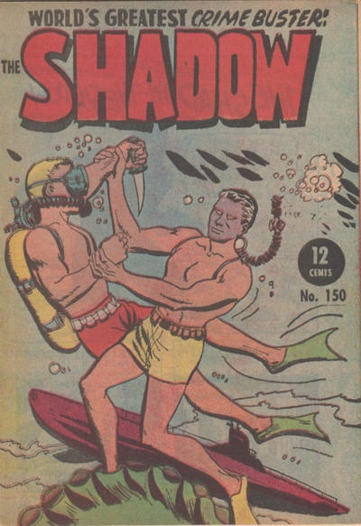 Cover for The Shadow (Frew Publications, 1952 series) #150