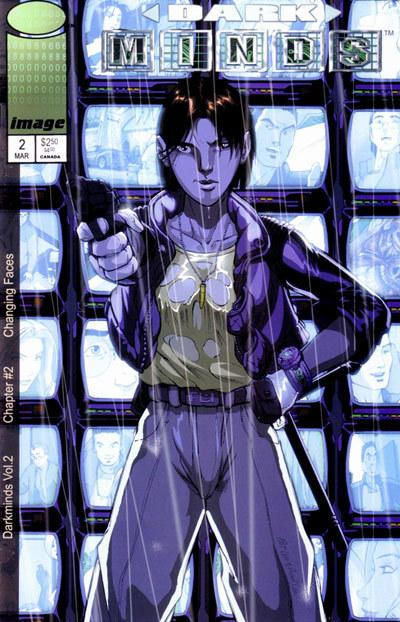 Cover for Darkminds (Image, 2000 series) #2 [Pat Lee Cover]