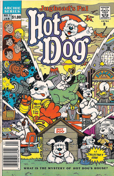 Cover for Jughead's Pal Hot Dog (Archie, 1990 series) #1 [Newsstand]