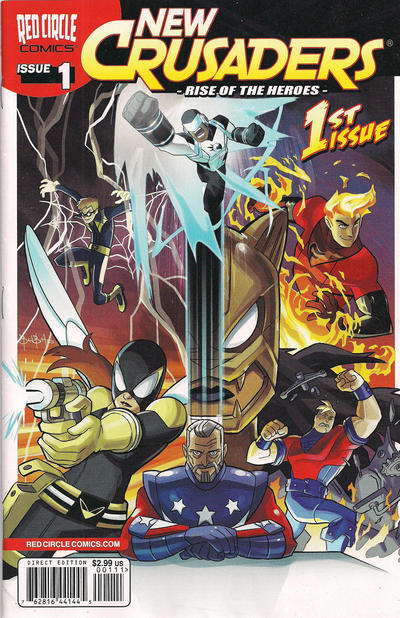 Cover for New Crusaders (Archie, 2012 series) #1 [Standard Edition]