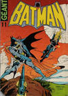 Cover for Batman Géant (Sage - Sagédition, 1972 series) #11