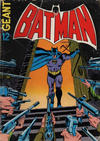 Cover for Batman Géant (Sage - Sagédition, 1972 series) #12