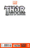 Cover for Thor: God of Thunder (Marvel, 2013 series) #1 [Blank Cover Variant]