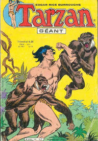 Cover Thumbnail for Tarzan Géant (Sage - Sagédition, 1969 series) #54