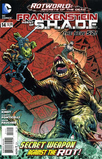 Cover Thumbnail for Frankenstein, Agent of S.H.A.D.E. (DC, 2011 series) #14
