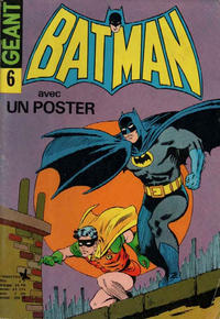 Cover Thumbnail for Batman Géant (Sage - Sagédition, 1972 series) #6