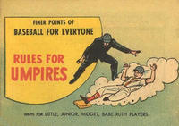 Cover Thumbnail for Rules for Umpires (Wm C. Popper & Co, 1962 series) 