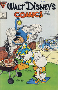 Cover Thumbnail for Walt Disney's Comics and Stories (Gladstone, 1986 series) #511 [Newsstand]