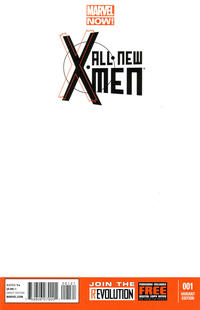 Cover Thumbnail for All-New X-Men (Marvel, 2013 series) #1 [Blank Cover Variant]