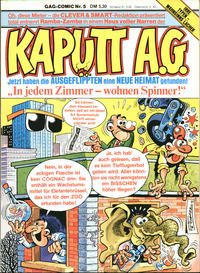 Cover Thumbnail for Kaputt A.G. (Condor, 1987 series) #5