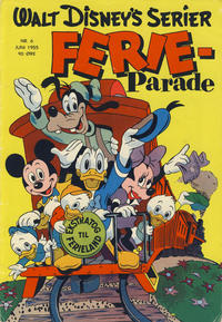 Cover Thumbnail for Walt Disney's serier (Hjemmet / Egmont, 1950 series) #6/1955