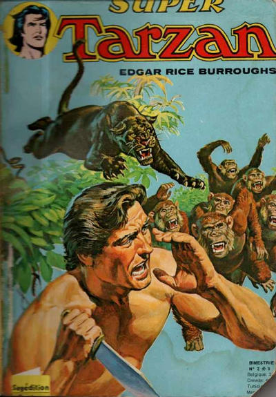 Cover for Tarzan Super (Sage - Sagédition, 1973 series) #2