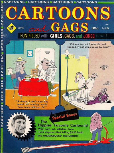 Cover for Cartoons and Gags (Marvel, 1959 series) #v11#3