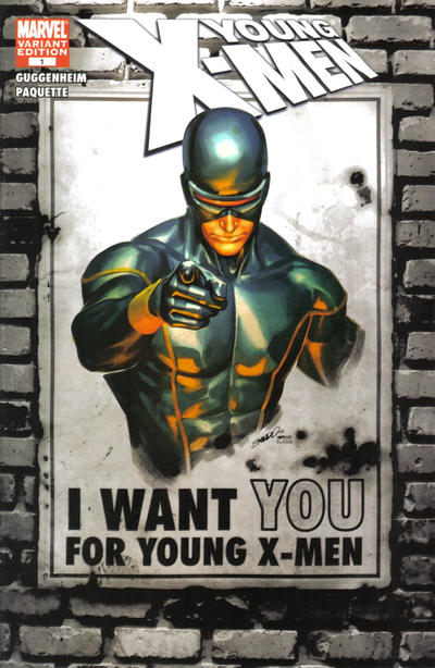 Cover for Young X-Men (Marvel, 2008 series) #1 [Marvel Digital Comics Variant]