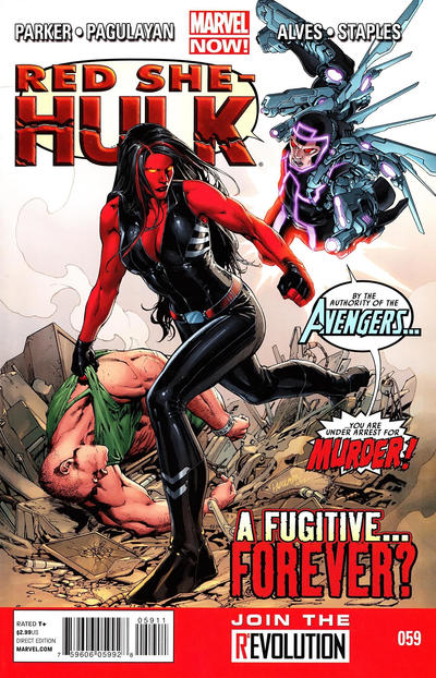 Cover for Red She-Hulk (Marvel, 2012 series) #59