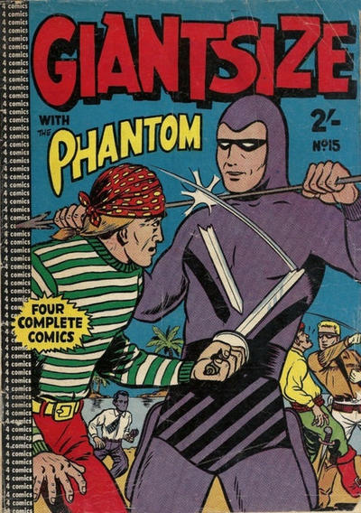 Cover for Giant Size Comic With the Phantom (Frew Publications, 1957 series) #15