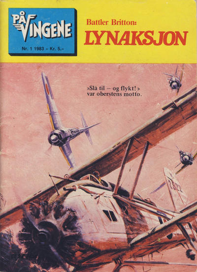 Cover for På Vingene (Serieforlaget / Se-Bladene / Stabenfeldt, 1963 series) #1/1983