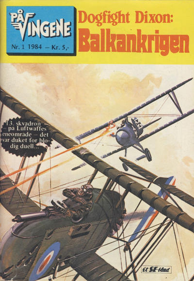 Cover for På Vingene (Serieforlaget / Se-Bladene / Stabenfeldt, 1963 series) #1/1984