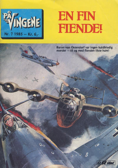 Cover for På Vingene (Serieforlaget / Se-Bladene / Stabenfeldt, 1963 series) #7/1985