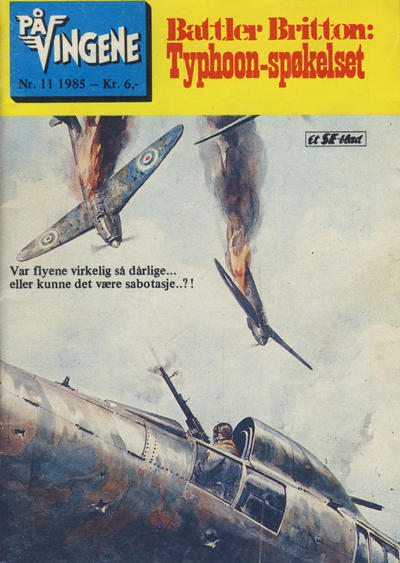Cover for På Vingene (Serieforlaget / Se-Bladene / Stabenfeldt, 1963 series) #11/1985