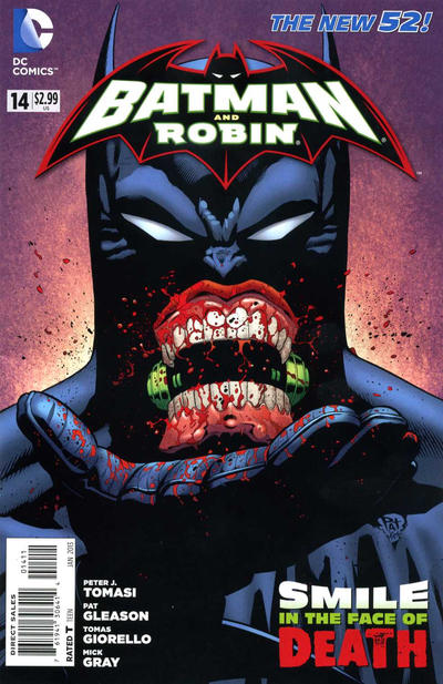 Cover for Batman and Robin (DC, 2011 series) #14 [Direct Sales]