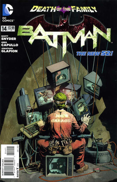 Cover for Batman (DC, 2011 series) #14 [Direct Sales]