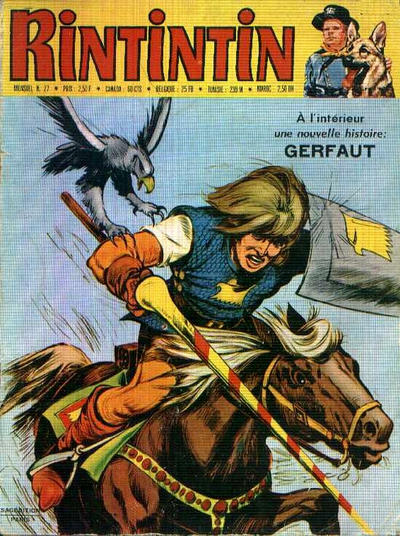 Cover for Rintintin et Rusty (Sage - Sagédition, 1970 series) #27