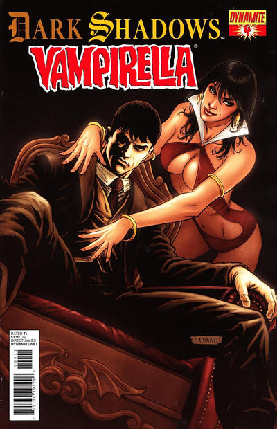 Cover for Dark Shadows / Vampirella (Dynamite Entertainment, 2012 series) #4