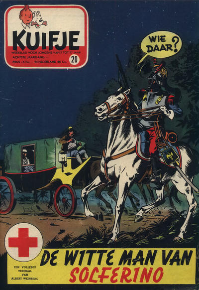 Cover for Kuifje (Le Lombard, 1946 series) #20/1953