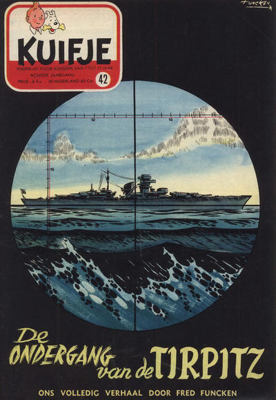 Cover for Kuifje (Le Lombard, 1946 series) #42/1953