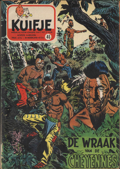 Cover for Kuifje (Le Lombard, 1946 series) #46/1953