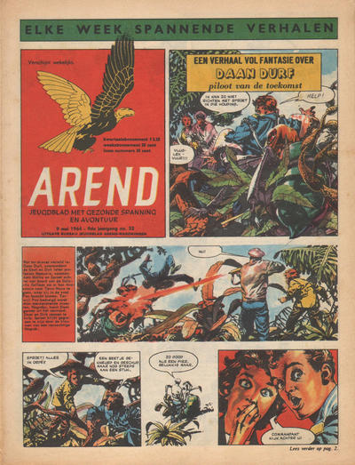 Cover for Arend (Bureau Arend, 1955 series) #Jaargang 9/32