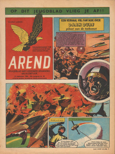 Cover for Arend (Bureau Arend, 1955 series) #Jaargang 9/50