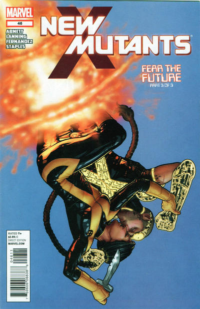 Cover for New Mutants (Marvel, 2009 series) #46