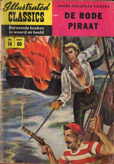 Cover for Illustrated Classics (Classics/Williams, 1956 series) #14 - De rode piraat