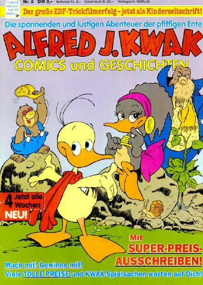 Cover for Alfred J. Kwak (Condor, 1990 series) #2
