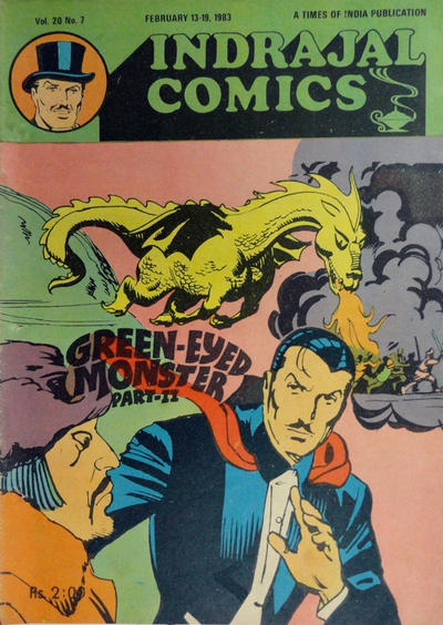 Cover for Indrajal Comics (Bennett, Coleman & Co., 1964 series) #v20#7